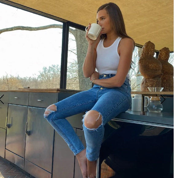 WeWoreWhat The Danielle Stretch Jean - Picture 2 of 5